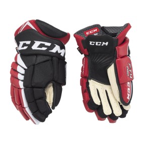 CCM Jetspeed FT4 Pro Handschoenen JR Zwart/Rood/Wit 11"