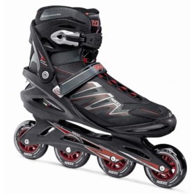 Roces Big Zyx 90 Inline Skates Black/Red 50