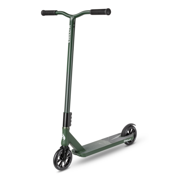Chilli Hybrid Scooter Trooper - 145mm - Green Matt/Black