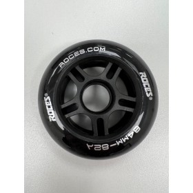 Roces Wheel 84mm-82A Black/White - 1 pc