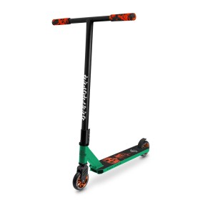 Street Surfing Destroyer Stunt Scooter Smoked Skull Green