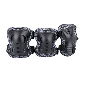 Tempish Fid II Skate Pads Senior 3-Pack Black
