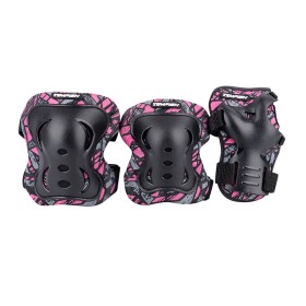 Tempish Fid II Skate Pads Senior 3-Pack Pink
