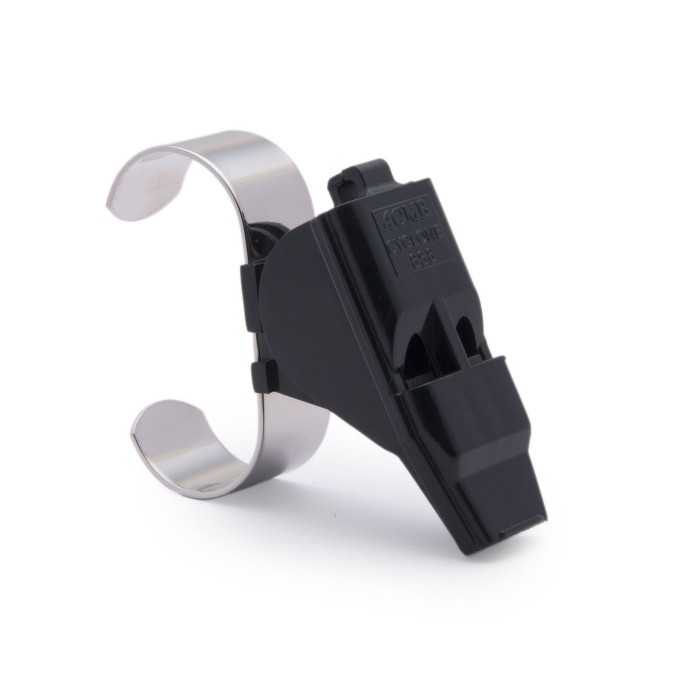 ACME Cyclone Referee Finger Whistle 888 Black