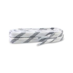 CCM Proline Waxed Laces Molded Tip White