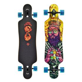 Street Surfing Freeride Longboard 39" Curve Holy Cube