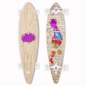 Street Surfing Pintail Longboard 40" Woods