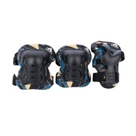 Tempish Stryker Skate Pads Kids 3-Pack Black