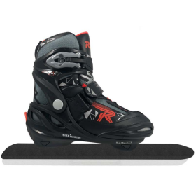 ROCES V-ICE 4.0 Adjustable Speedskates Black/Red 