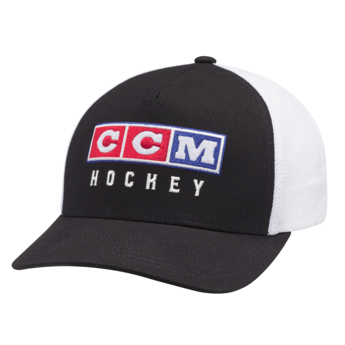 CCM Vintage Meshback Trucker Pet Zwart