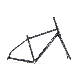BOMBTRACK BEYOND 1 Frame Fork Kit Metallic Zwart