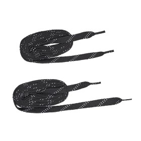 CCM Proline Waxed Laces Molded Tip Black