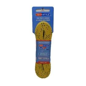 TEX STYLE Non-Waxed Veters Geel 244 Molded Tip