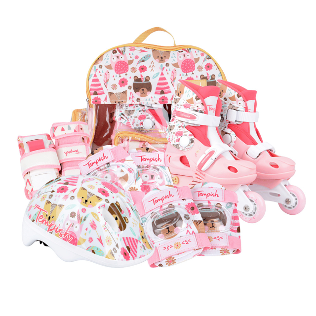 Tempish - Baby Skate Set Wild Verstelbare Skeelers - Roze