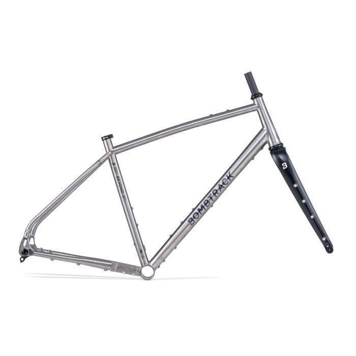 Bombtrack Beyond TI Frame Fork Kit Titanium/Zwart