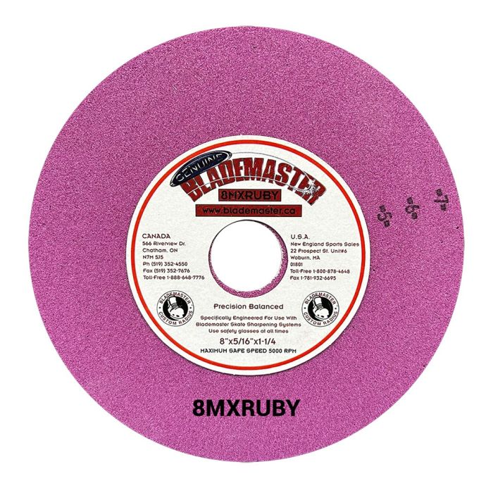 Blademaster 8'' Grinding Wheel Ruby Red
