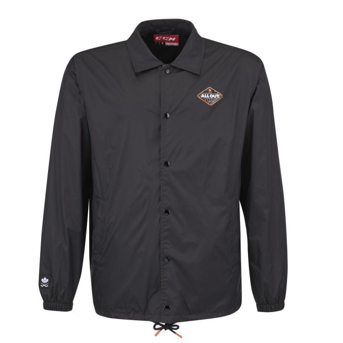 CCM Coaches Jacket SR Black L - Sample