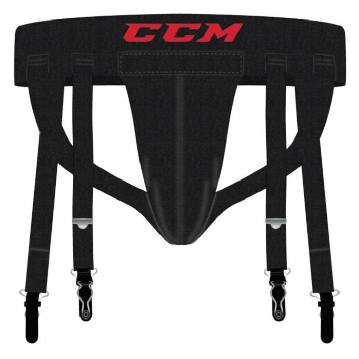 CCM JOCK COMBO SR One Size Black