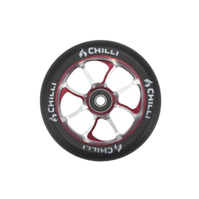 Chilli Stuntstep Wiel Street Series - 110 mm - Rood - 1 stuk