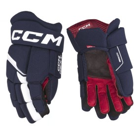 CCM Next Hockey Gloves YT Navy/White