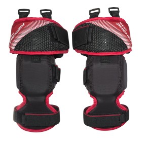 CCM Phenom Goalie Knee Pads Black/Red JR