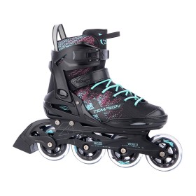 Tempish Wox 2.0 84 Lady Inline skates Black/Turquoise