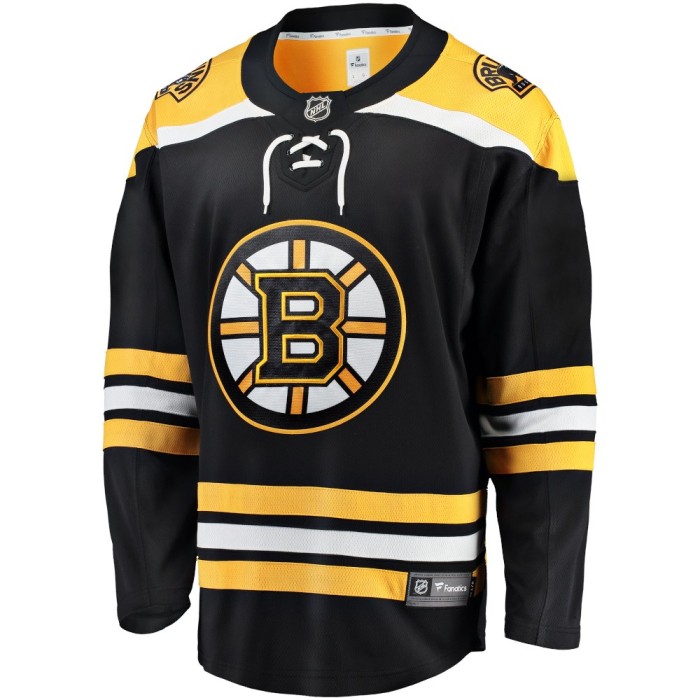 Fanatics Breakaway Jersey Home Boston Bruins Zwart/Geel
