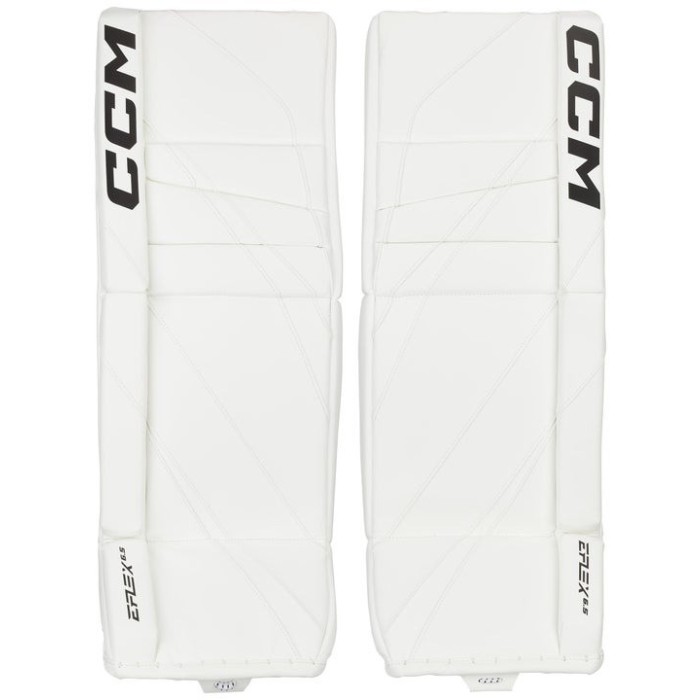 CCM EFLEX 6.5 Goalie Leg Pads JR Wit