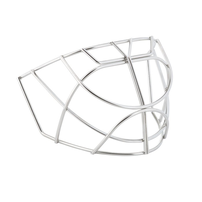 CCM Pro Goalie Cage SR Non-Certified Chrome