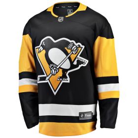 Fanatics Breakaway Jersey Home PB Penguins Zwart/Geel S