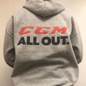 CCM ALL-OUT Hoody Grijs