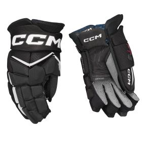 CCM - Jetspeed FT8 IJshockeyhandschoenen - Senior - Zwart/Wit - 13"