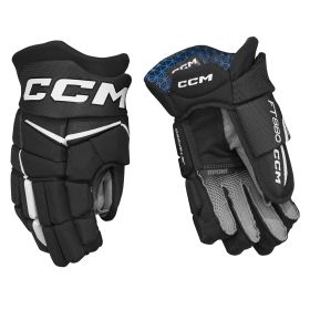 CCM - Jetspeed FT880 IJshockeyhandschoenen - Senior - Zwart/Wit - 13"