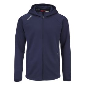CCM Premium Tech Full Zip Hoodie SR Navy S