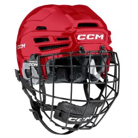 CCM - Tacks 920 IJshockeyhelm Combo - Rood - L