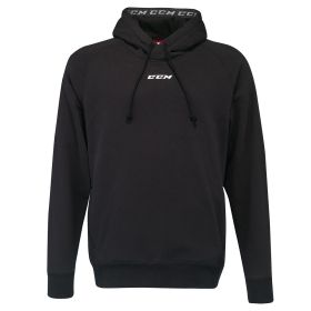 CCM Team Pullover Hoodie JR Zwart L