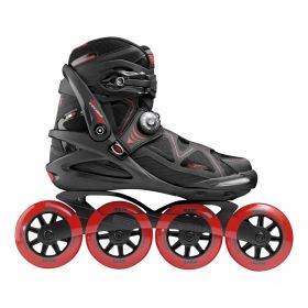 ROCES GYMNASIUM 2.0 90 TIF Inline Skates Zwart/Rood