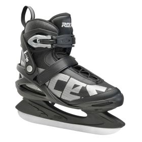 ROCES Icy 5 IJshockeyschaatsen Zwart/Zilver 40